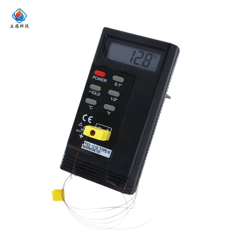 TES-1310 K 型便携式数字测温仪 表面测温套装