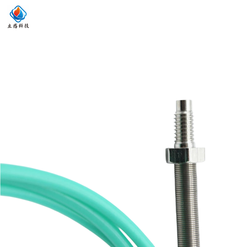 M6/M8 螺钉式硅胶热电偶 耐弯折运动型温度传感器